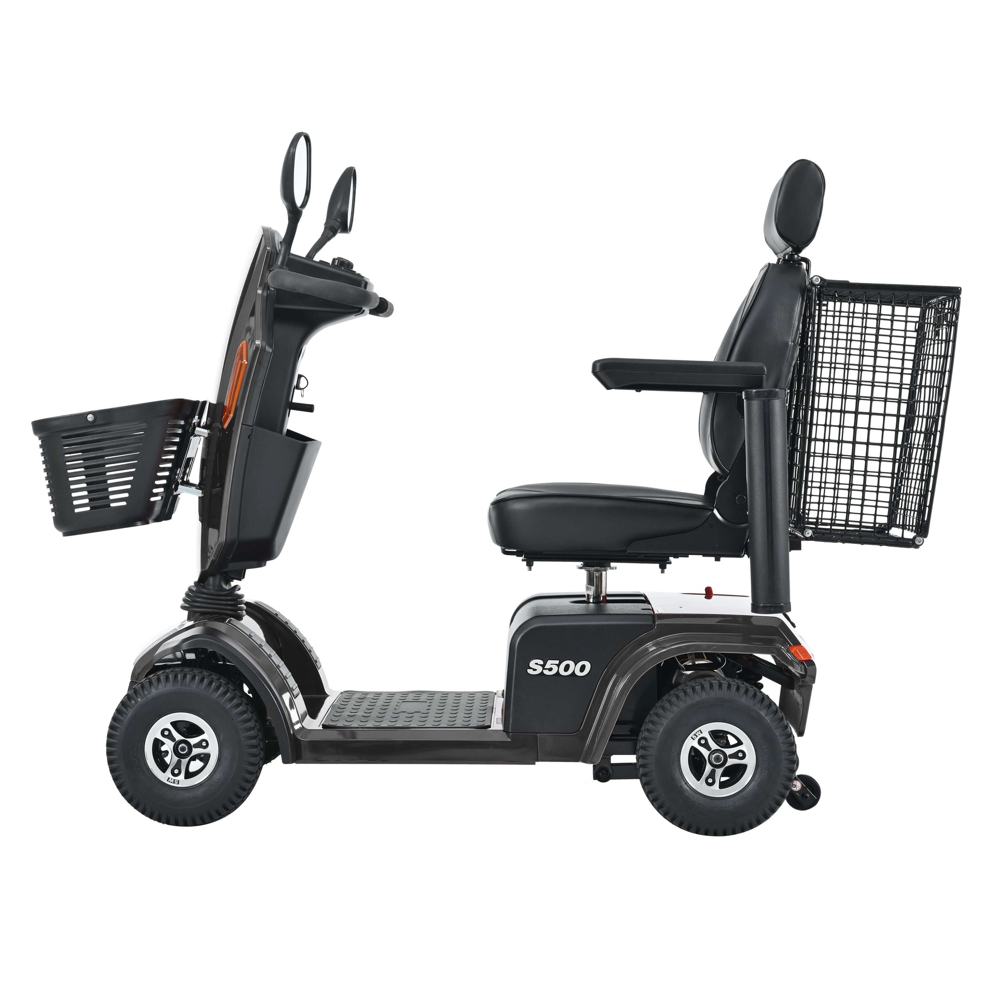 Metro Mobility S500 Mobility Scooter - left side view