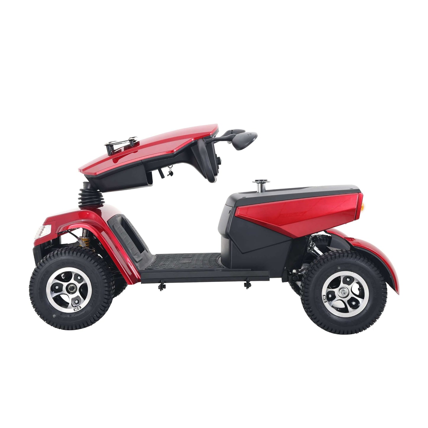 Metro Mobility S800 Mobility Scooter - right side folded view