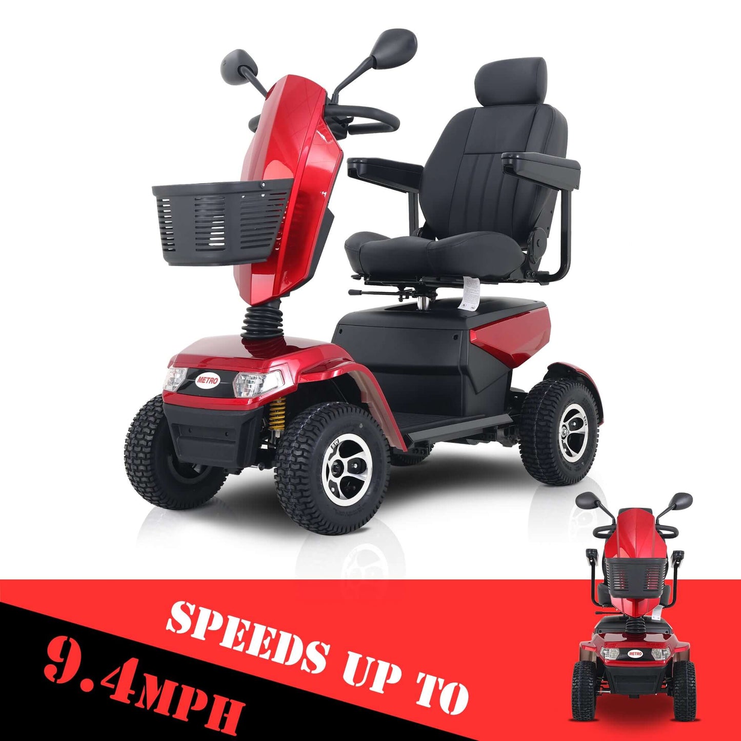 Metro Mobility S800 Mobility Scooter - top speed brochure