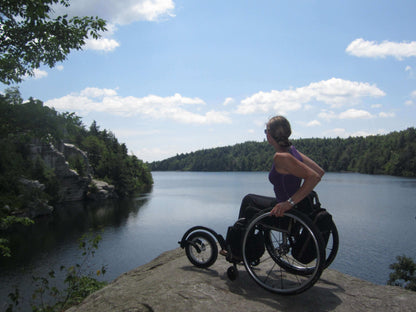 Living Spinal FreeWheel Wheelchair Attachment