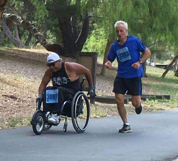 Living Spinal FreeWheel Wheelchair Attachment