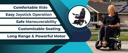 Vive Mobility Electric Wheelchair Model V