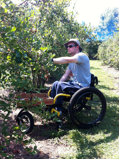 Living Spinal FreeWheel Wheelchair Attachment