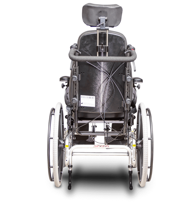 EV Rider Tilt-N-Space Spring Lightweight Manual Reclining Wheelchair