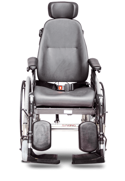 EV Rider Tilt-N-Space Spring Lightweight Manual Reclining Wheelchair