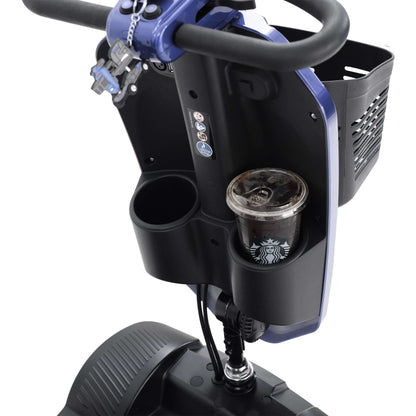 Metro Mobility Max Plus Mobility Scooter - cup holder view