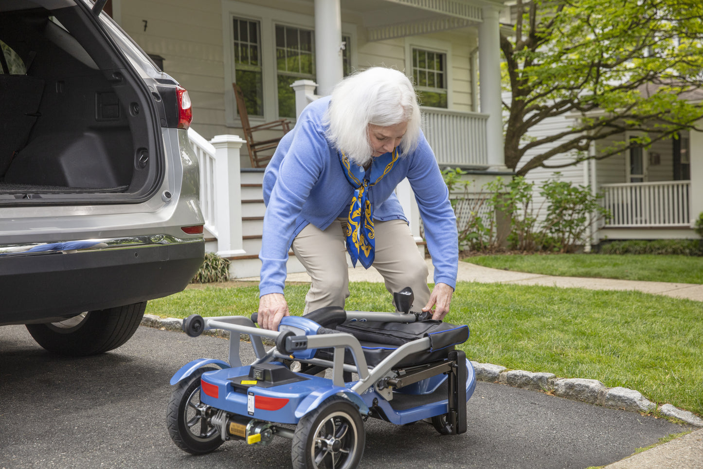 Journey So Lite Lightweight Folding Power Mobility Scooter