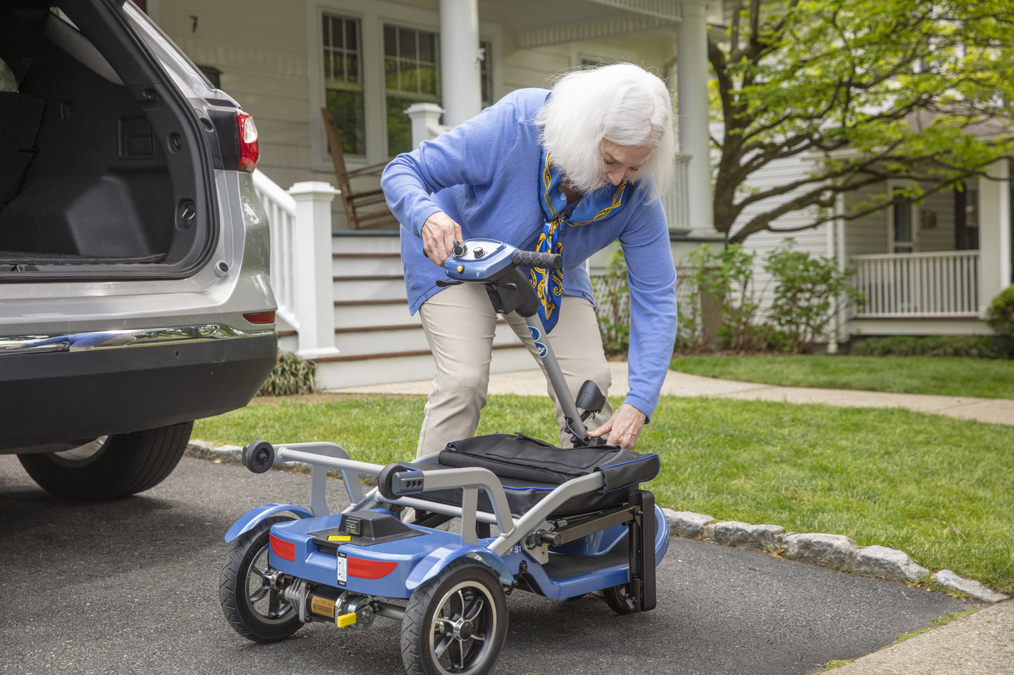 Journey So Lite Lightweight Folding Power Mobility Scooter