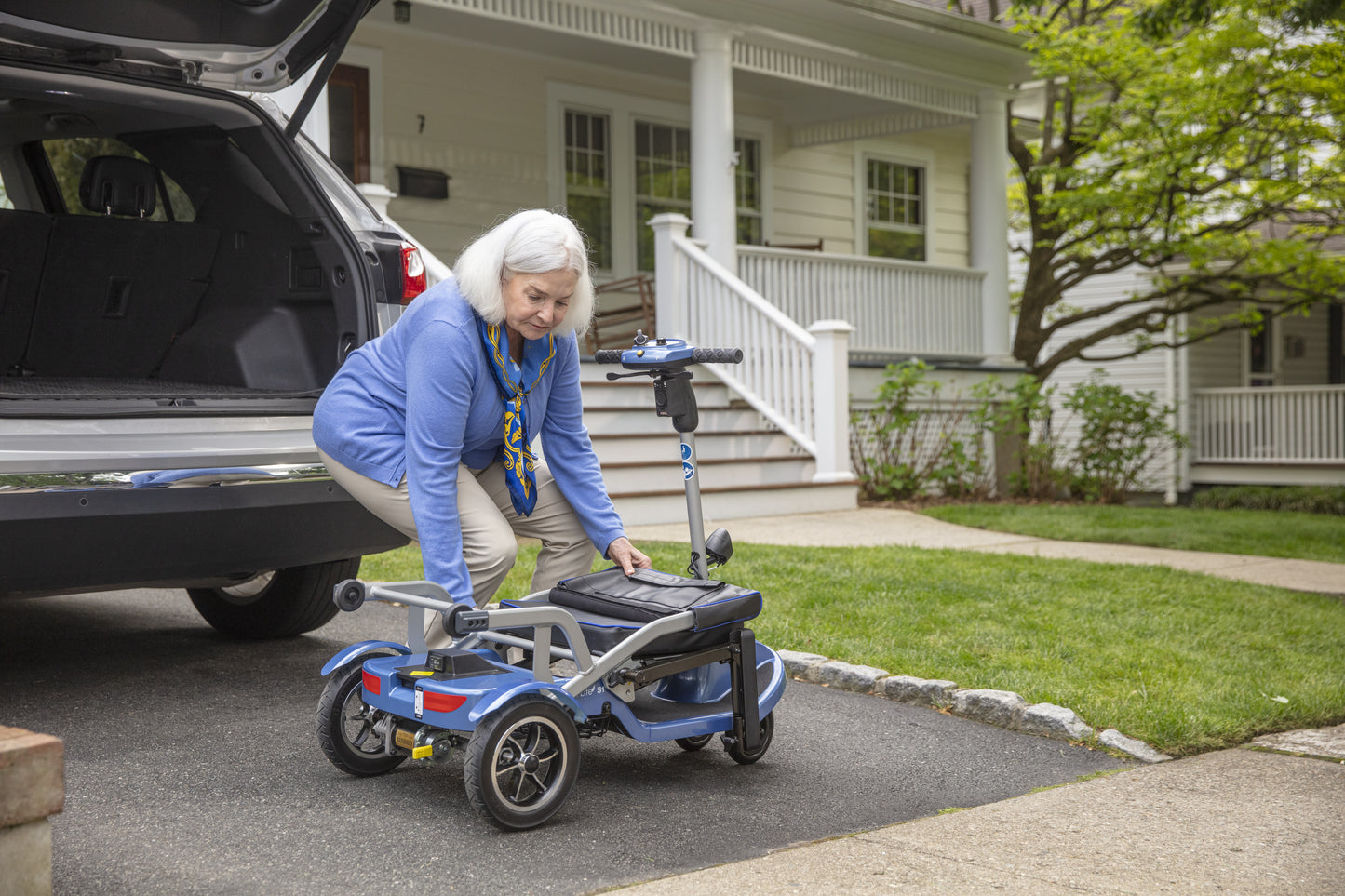 Journey So Lite Lightweight Folding Power Mobility Scooter