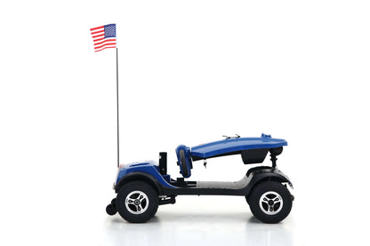 Metro Mobility Patriot Mobility Scooter - right side folded view