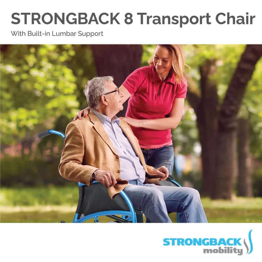 Strongback Mobility Excursion 8 Transport Wheelchair