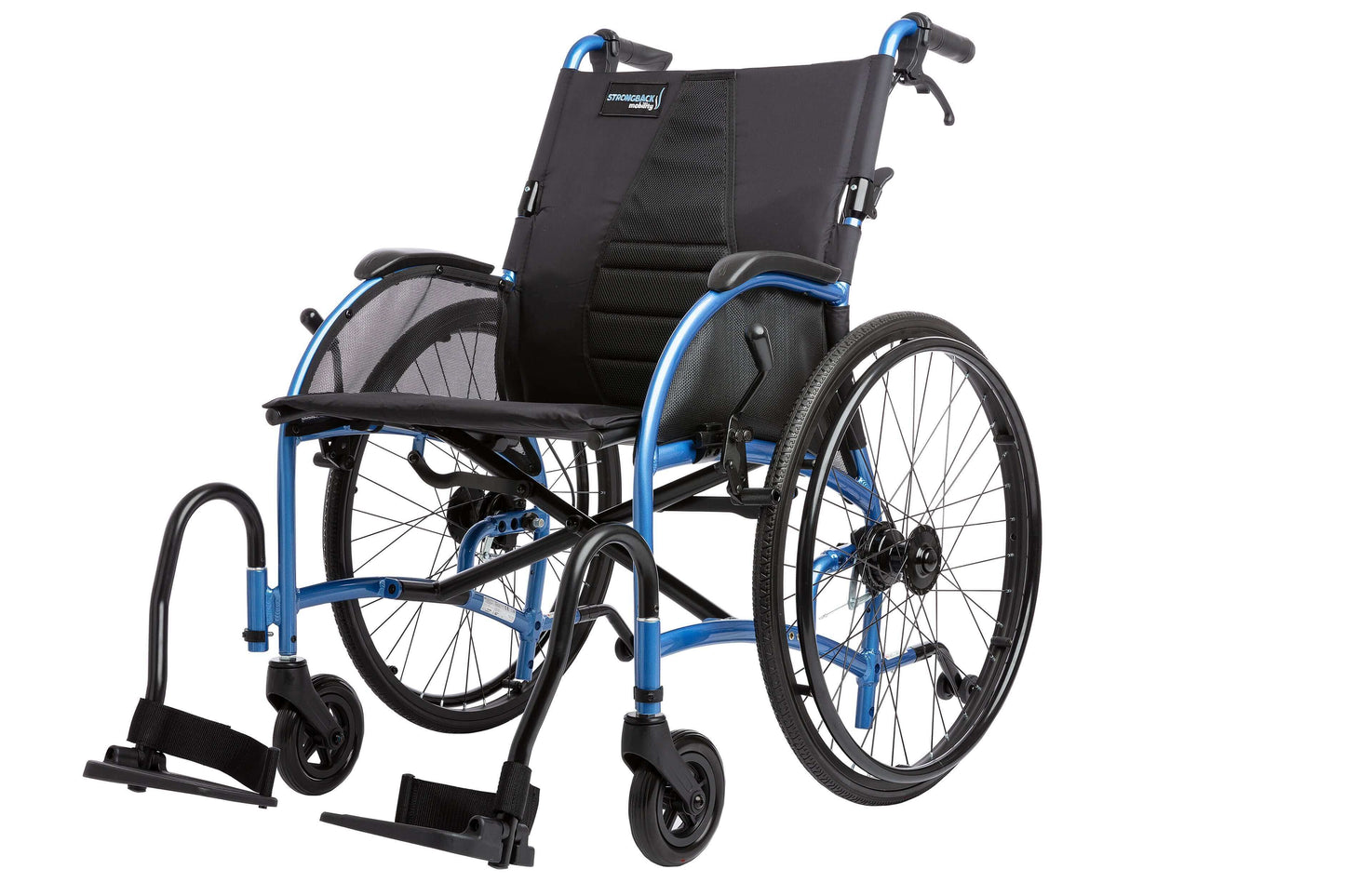 Strongback Mobility Comfort 24+AB (Attendant Brakes) Wheelchair