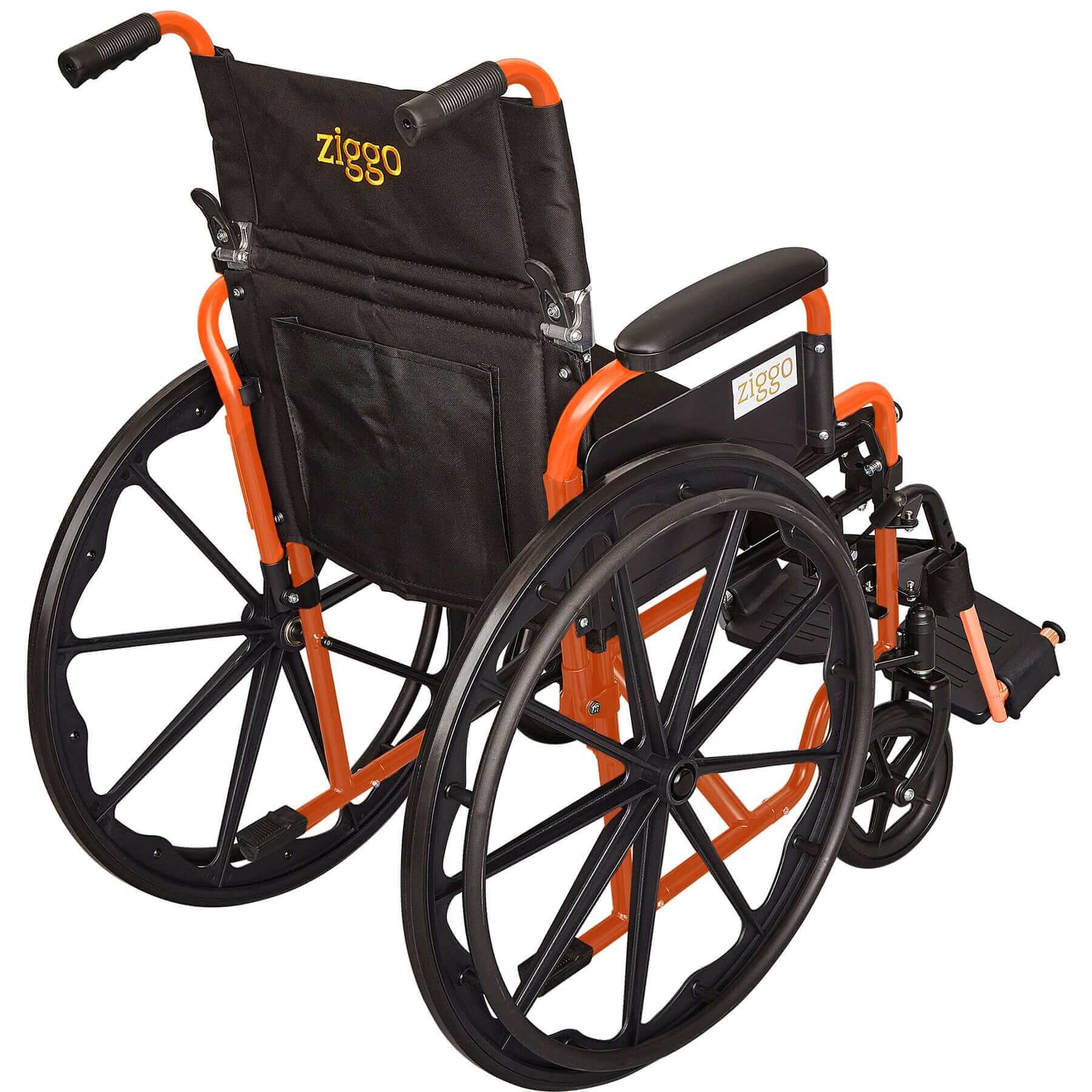 Circle Specialty Ziggo ZG1200 Wheelchair - rear right side angle view