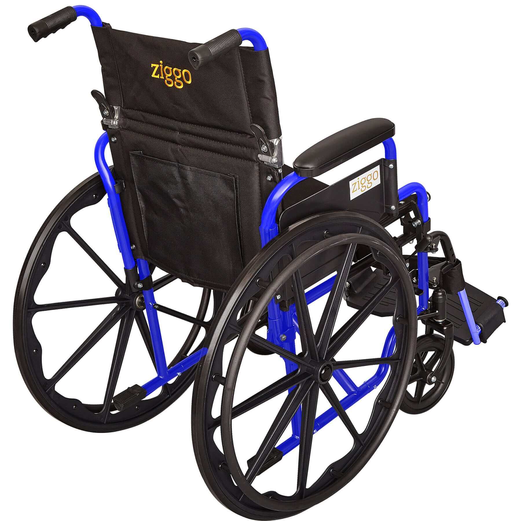 Circle Specialty Ziggo ZG1600 Wheelchair - rear right side angle view