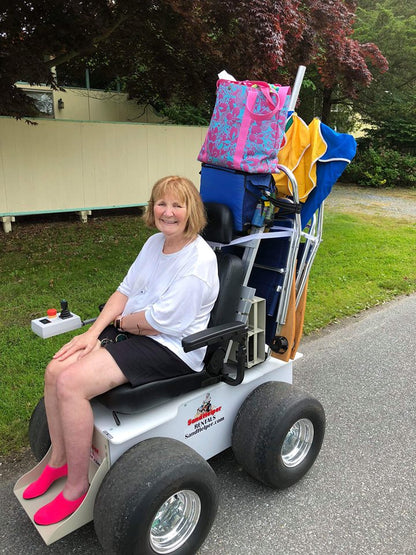 Sand Helper Power Beach Wheelchair