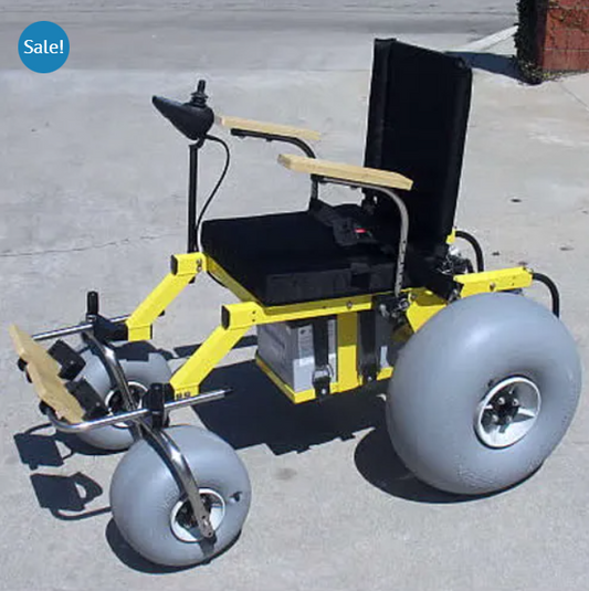 Beach Cruiser Powered Beach Wheelchair