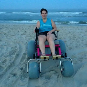 Beach Cruiser Powered Beach Wheelchair