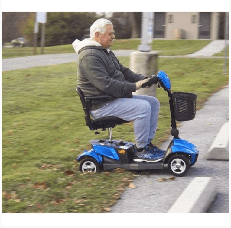 EV Rider CityCruzer Foldable 4 Wheel Mobility Scooter