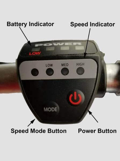 HandyScoot Lightweight Travel Mobility Scooter