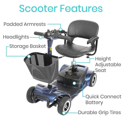 Vive Mobility 4 Wheel Scooter