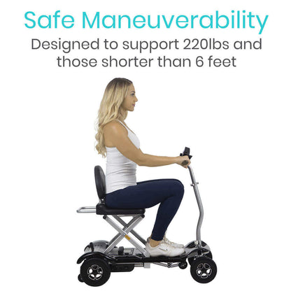 Vive Mobility Super Lightweight Folding Portable Travel Scooter