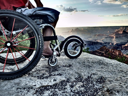 Living Spinal FreeWheel Wheelchair Attachment