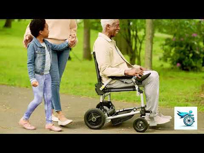 Journey Zoomer Ultra Lightweight Folding Power Wheelchair