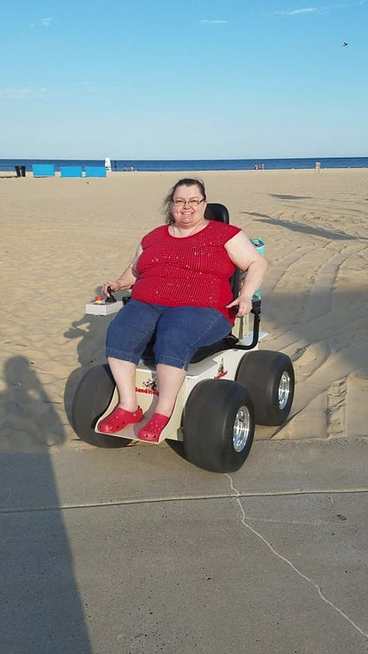 Sand Helper Power Beach Wheelchair