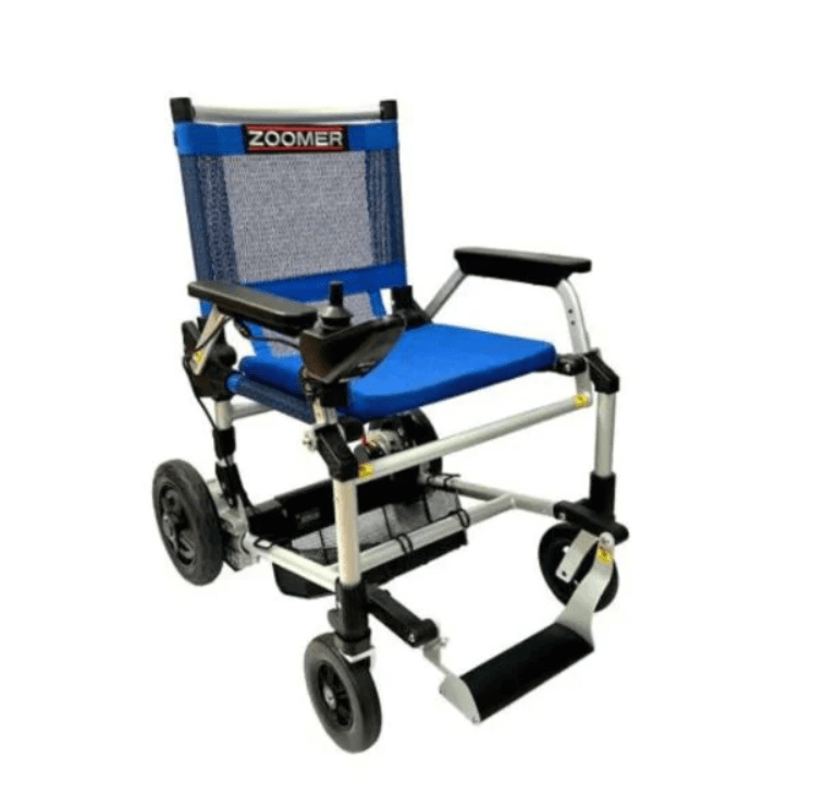 Journey Zoomer Ultra Lightweight Folding Power Wheelchair