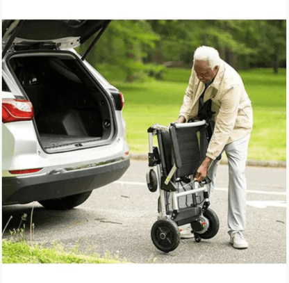 Journey Zoomer Ultra Lightweight Folding Power Wheelchair