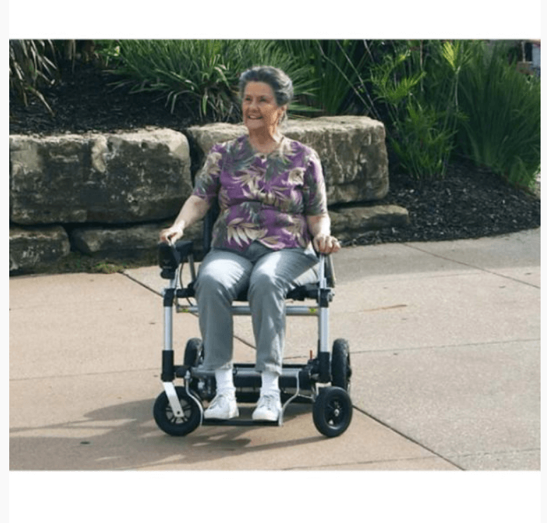 Journey Zoomer Ultra Lightweight Folding Power Wheelchair