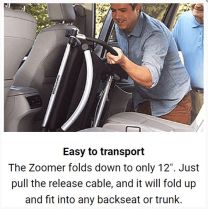 Journey Zoomer Ultra Lightweight Folding Power Wheelchair